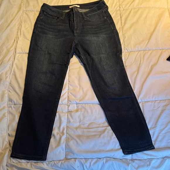 Lauren Conrad Dark Wash Denim Jeans - Picture 1 of 2